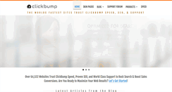Desktop Screenshot of clickbump.com